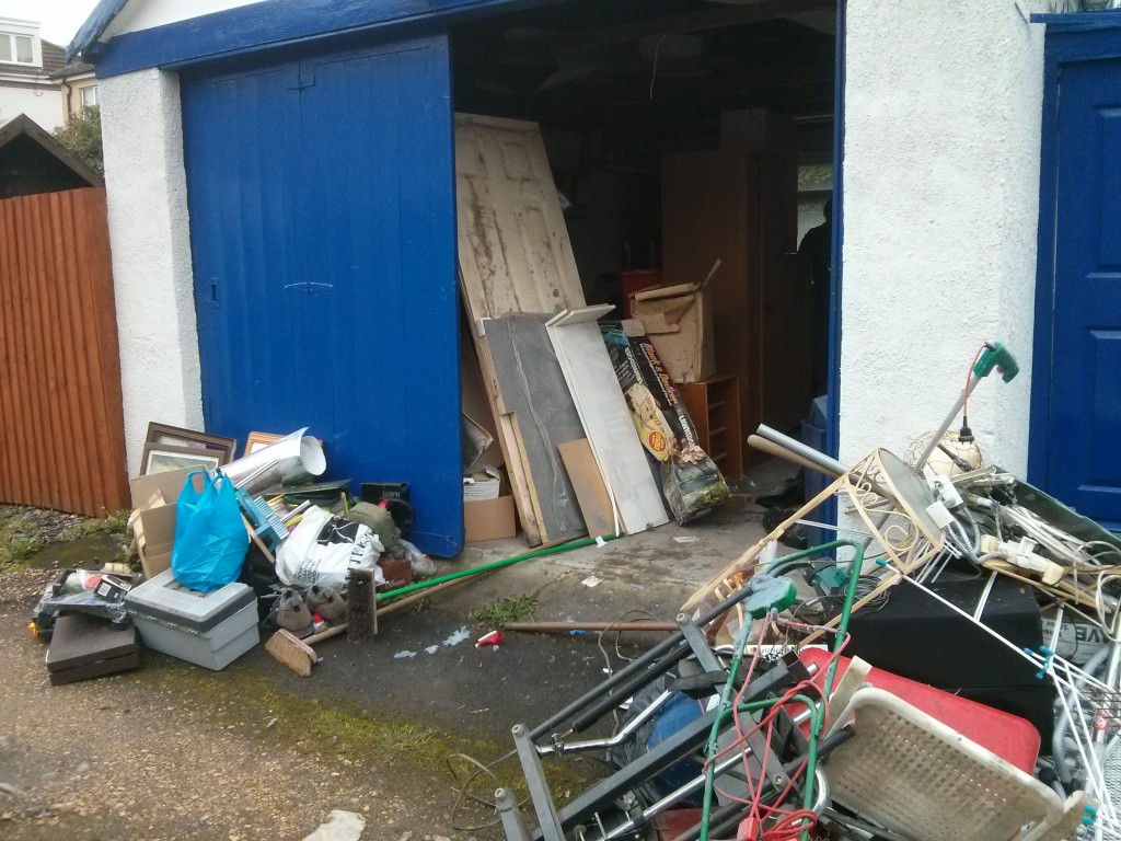 Garage clearance made easy…. Does your Garage look like this?! Would